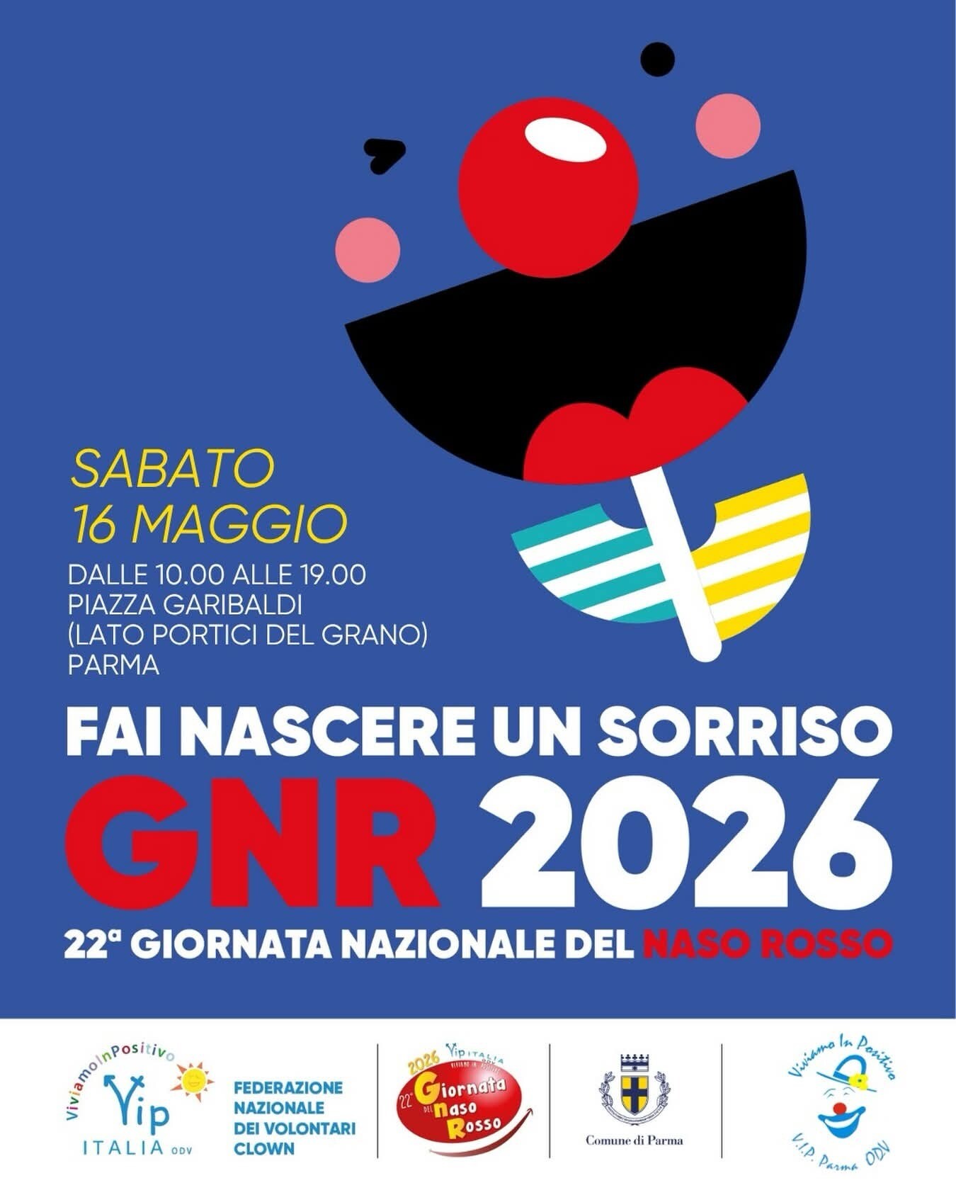 A Parma la Giornata del Naso Rosso