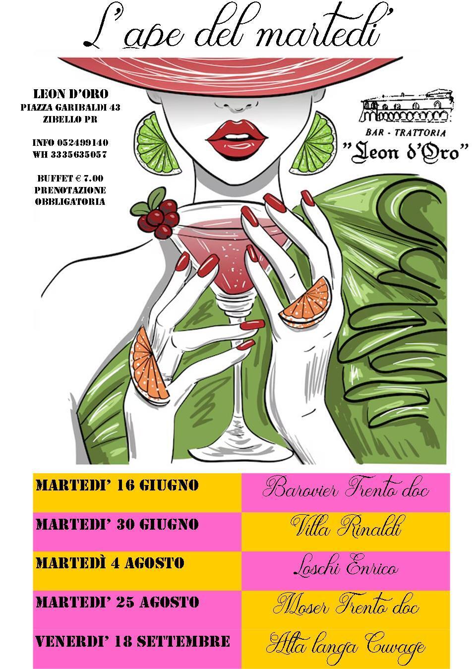 L'ape del martedì alla  Trattoria Leon d'Oro