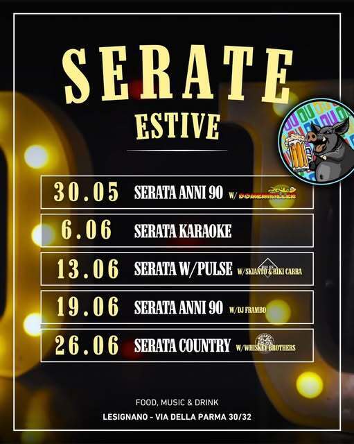 Agrifoud : le serate estive