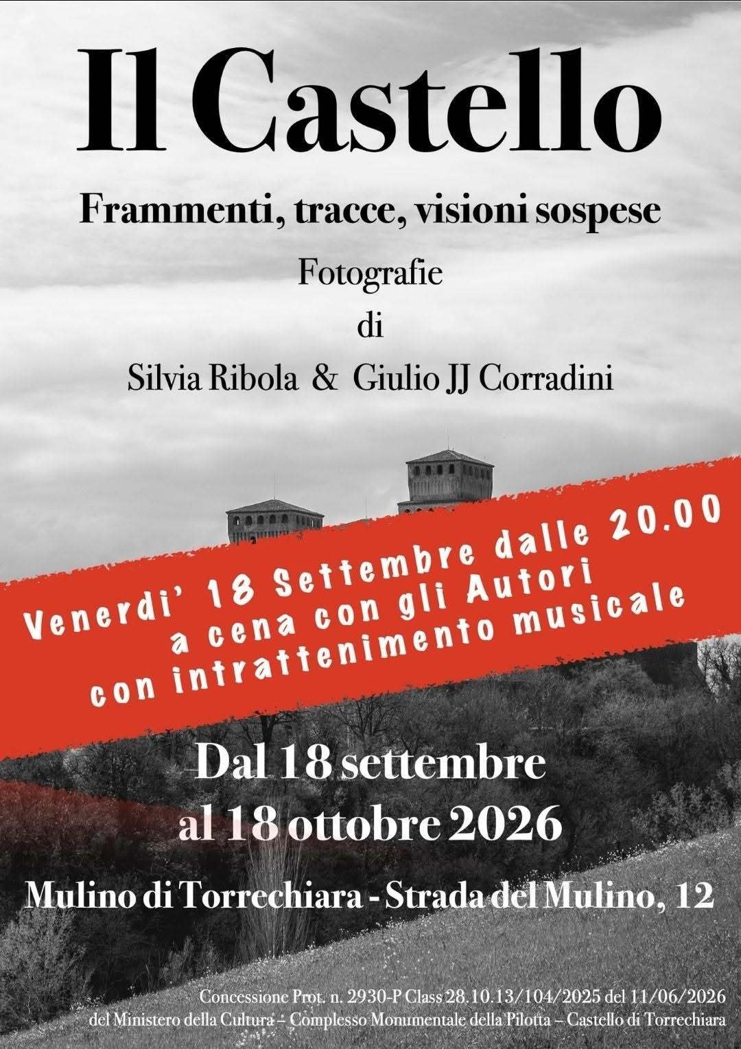 A cena con gli autori AL MULINO DI TORRECHIARA