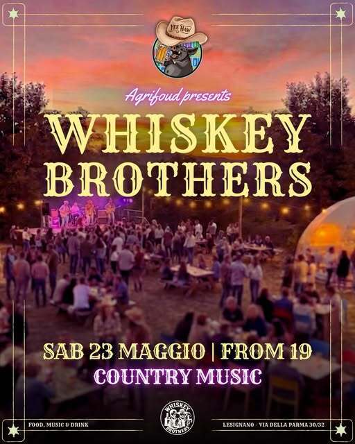 Agrifoud  è Live country music con i Whiskey Brothers
