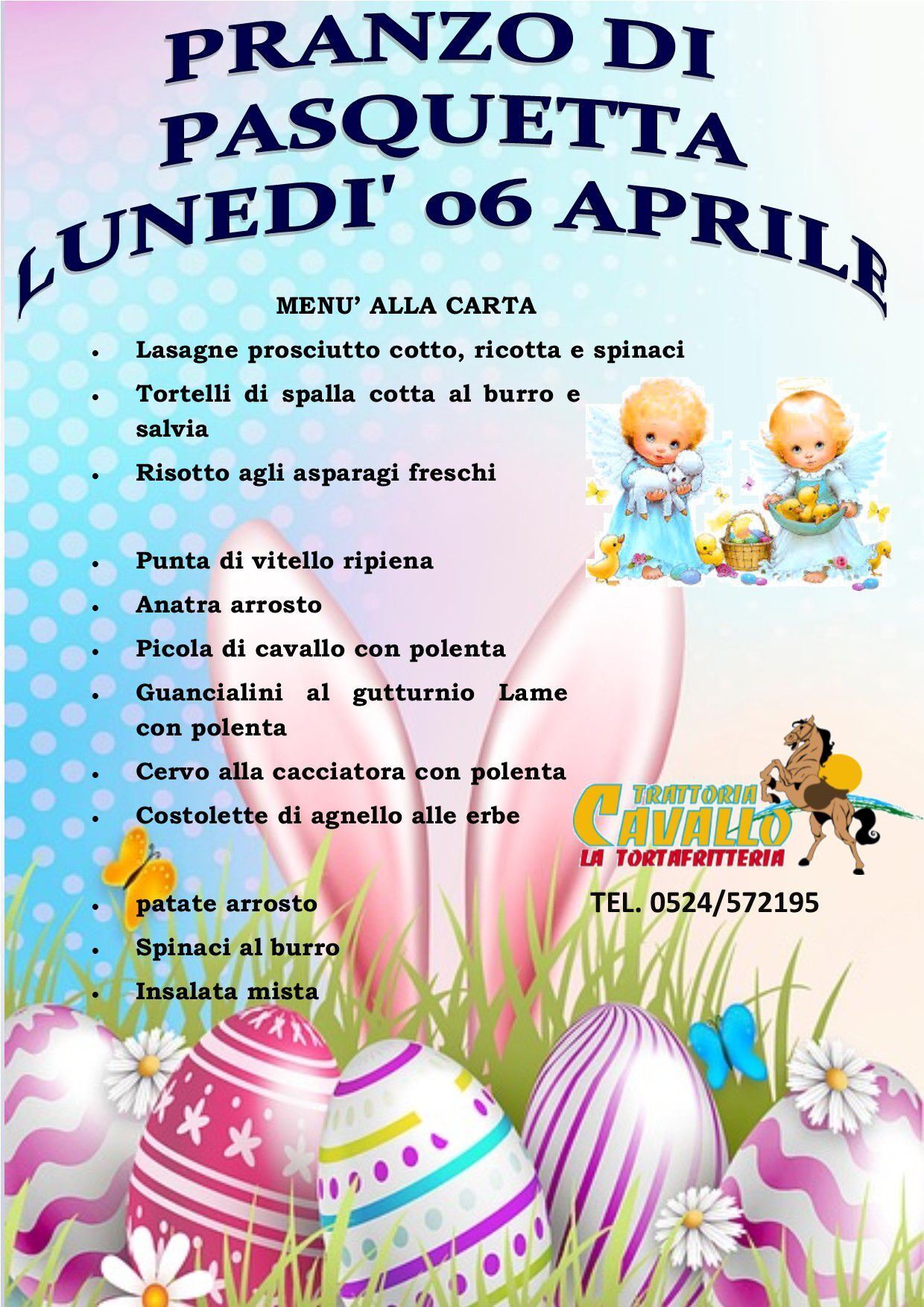 Pasquetta alla Trattoria Cavallo