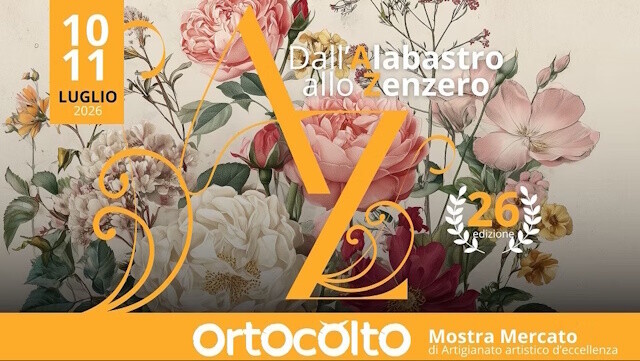 Ortocolto è presente con una "Mostra mercato di artigianato artistico" a Montechiarugolo a DALL’ALABASTRO ALLO ZENZERO